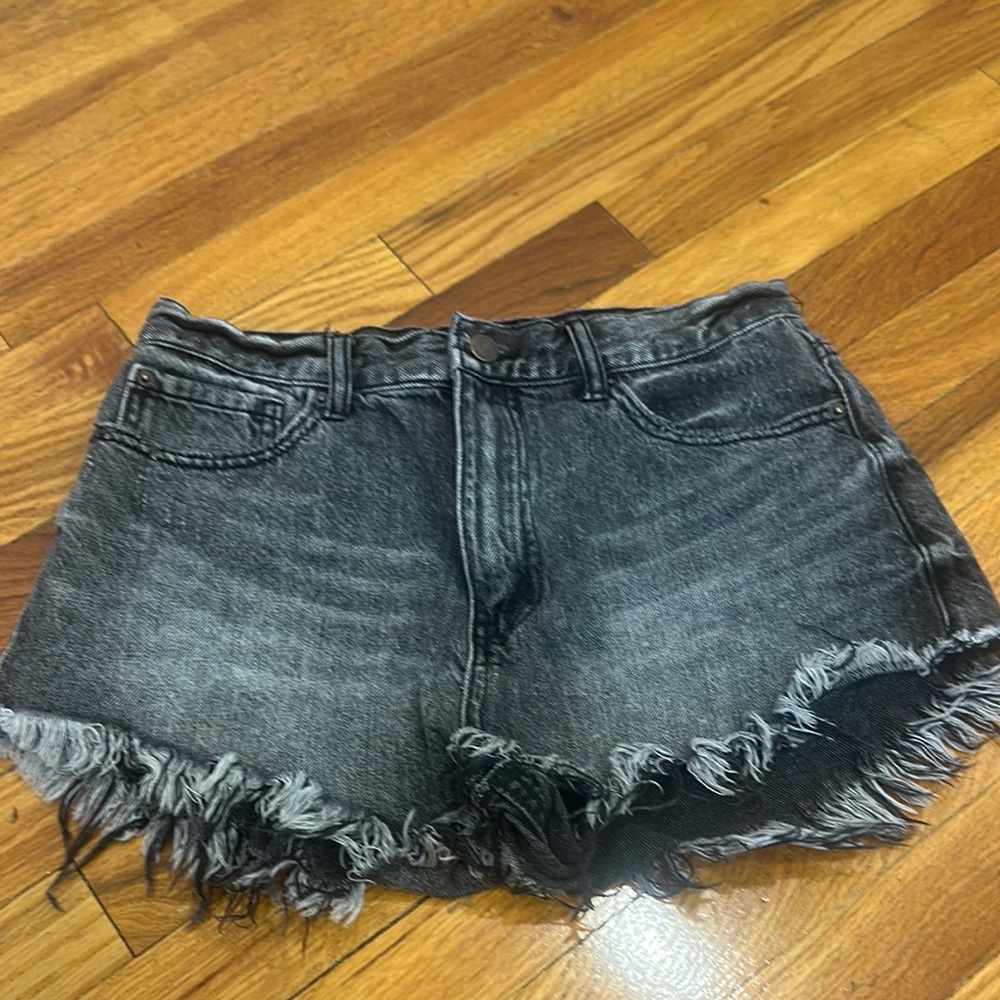 BDG Black Denim Shorts Size 29